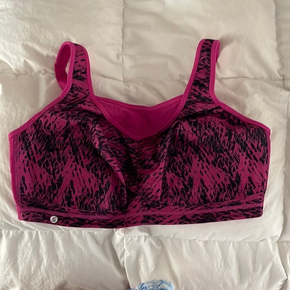 Glamorise Other - Glamorise Sport Bra 42DD lightweight Pink Running Sports Bra